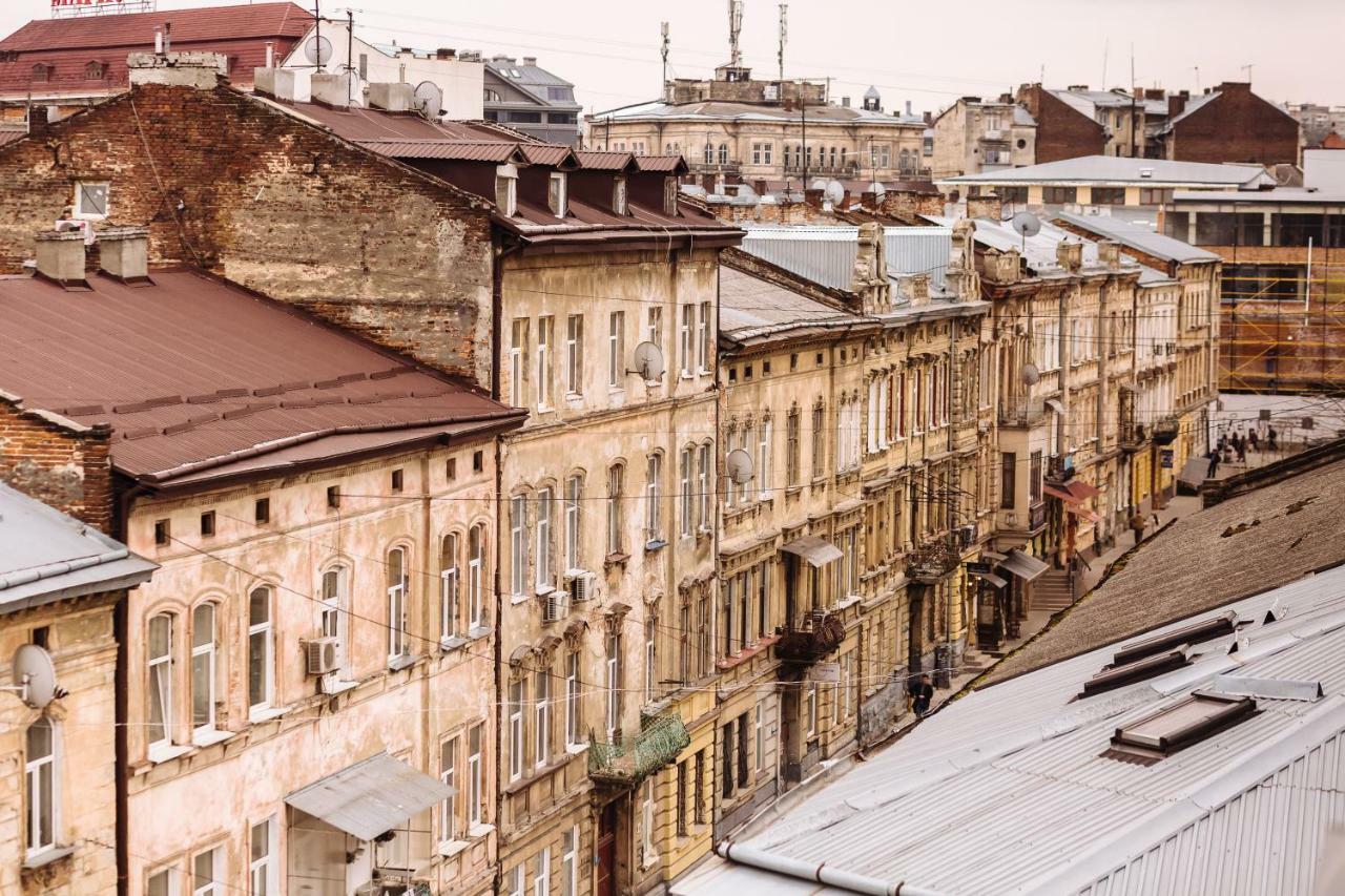 Luxury Terrace View Apartment! Lviv Ngoại thất bức ảnh